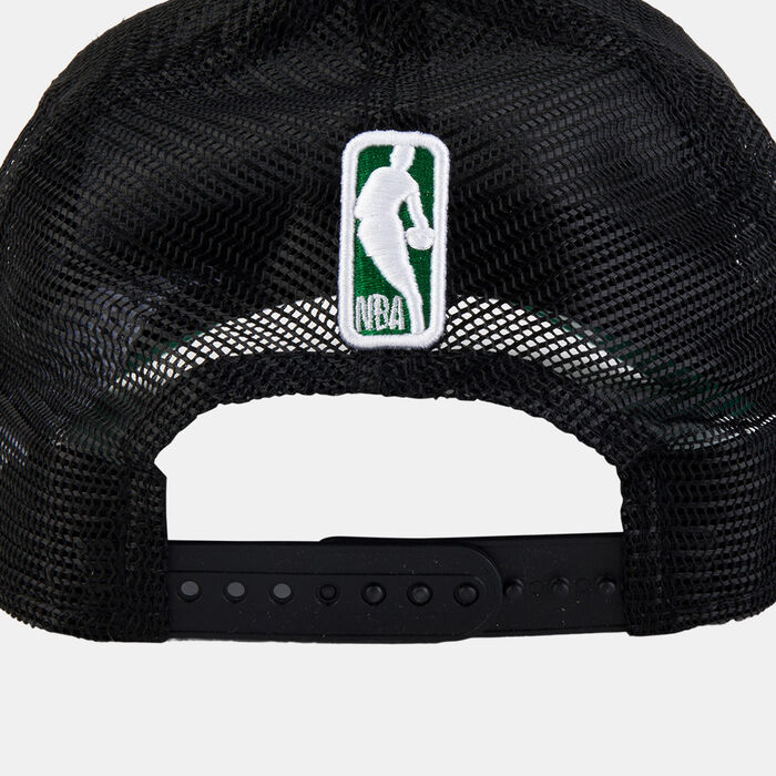 New Era Men's NBA Abu Dhabi Games 2024 License Plate Trucker Cap Black New Era Men's NBA Abu Dhabi Games 2024 License Plate Trucker Cap Black image number 1