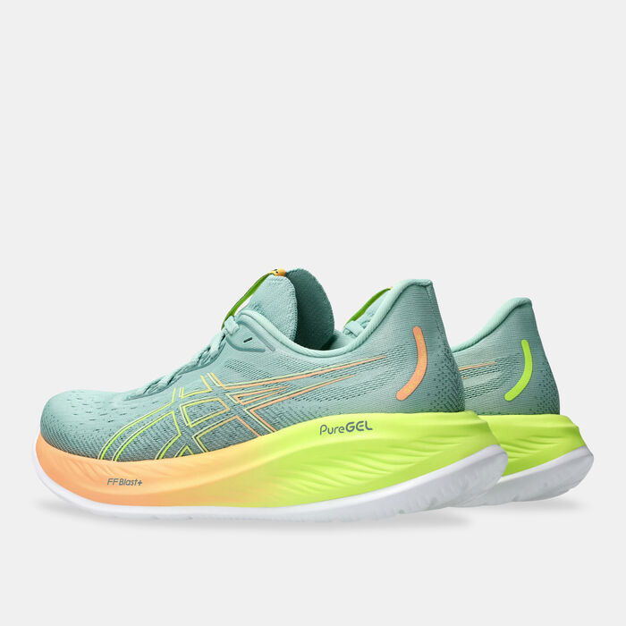 ASICS Women's GEL-CUMULUS 26 Paris Running Shoes Green image number 2