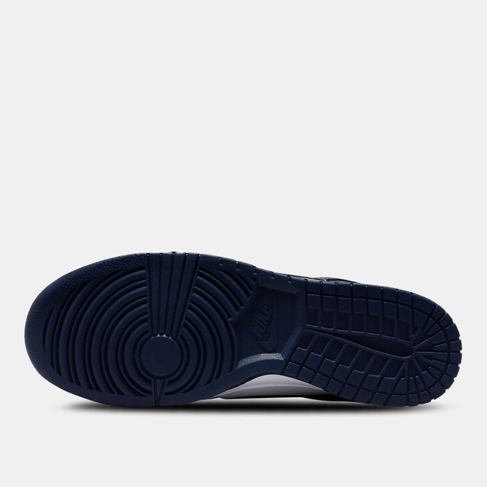 Nike Men's Dunk Low Retro Shoes Blue Nike Men's Dunk Low Retro Shoes Blue image number 7