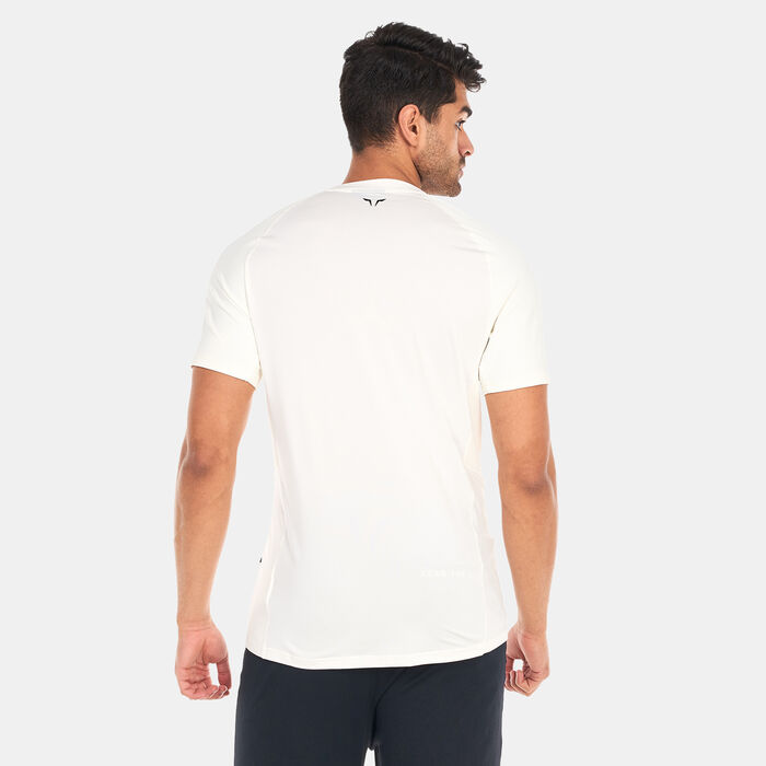 SQUATWOLF Men's Statement Tech Training T-Shirt White SQUATWOLF Men's Statement Tech Training T-Shirt White image number 1