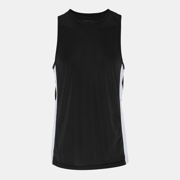 Sun and Sand Sports Men's Active Tank Top Black Sun and Sand Sports Men's Active Tank Top Black image number 0