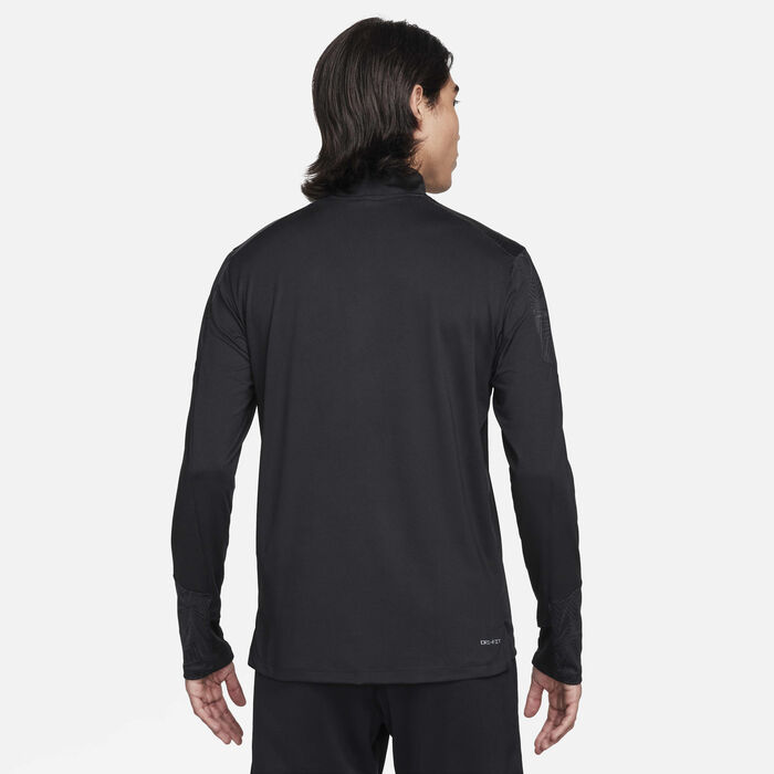 Nike Men's Air Max Dri-FIT 1/4-Zip Top Black image number 1