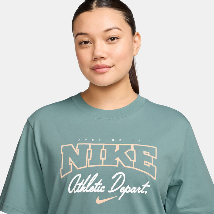 Nike Women's Sportswear T-Shirt Grey Nike Women's Sportswear T-Shirt Grey image number 2
