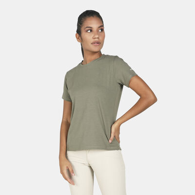 Columbia Women's Sun Trek Graphic T-Shirt Green Columbia Women's Sun Trek Graphic T-Shirt Green