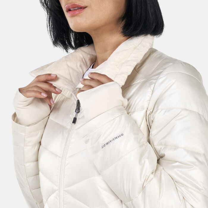 Columbia Women's Joy Peak™ Mid Jacket White Columbia Women's Joy Peak™ Mid Jacket White image number 4