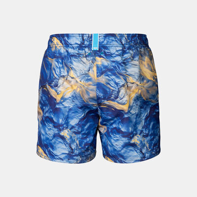 Arena Men's Printed Beach Shorts Blue