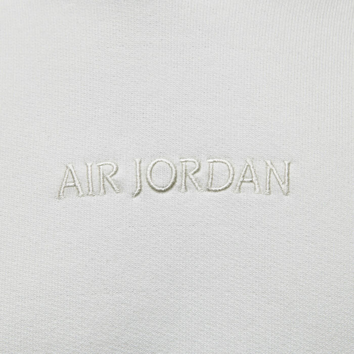 Jordan Men's Wordmark Fleece Hoodie White image number 3