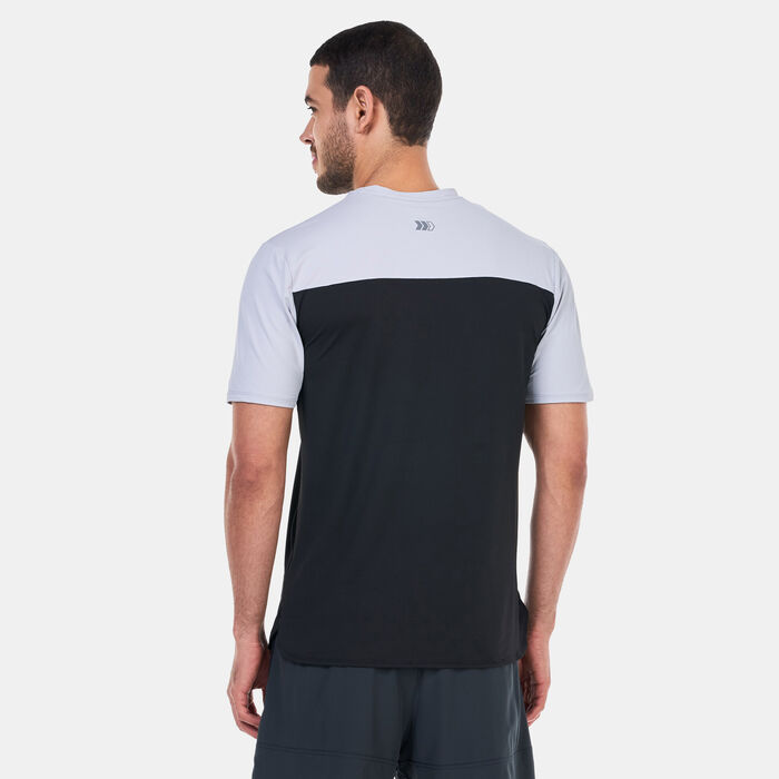 Sun and Sand Sports Men's Active Colour Block Training T-Shirt Multi-Color Sun and Sand Sports Men's Active Colour Block Training T-Shirt Multi-Color image number 1
