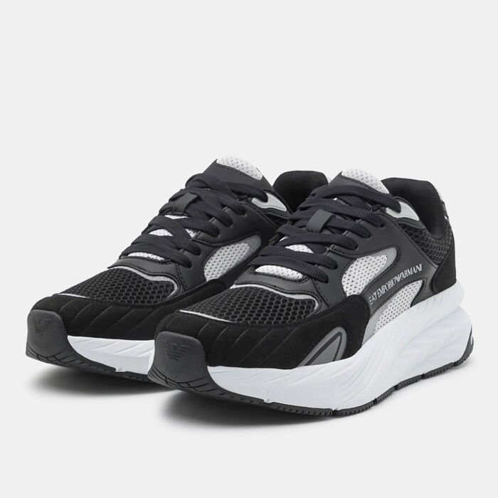 EA7 Emporio Armani Men's Crusher Sonic Performance Running Shoes Black EA7 Emporio Armani Men's Crusher Sonic Performance Running Shoes Black image number 1