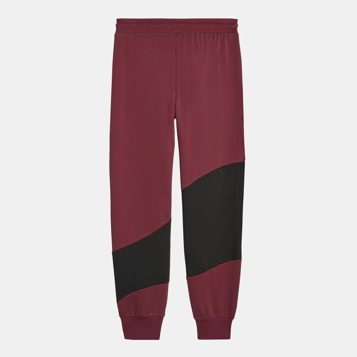 PUMA Women's POWER Cat Joggers Maroon PUMA Women's POWER Cat Joggers Maroon image number 1