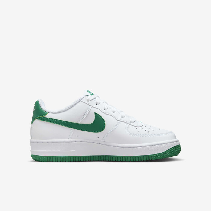 Nike Kids' Air Force 1 Shoes White image number 2