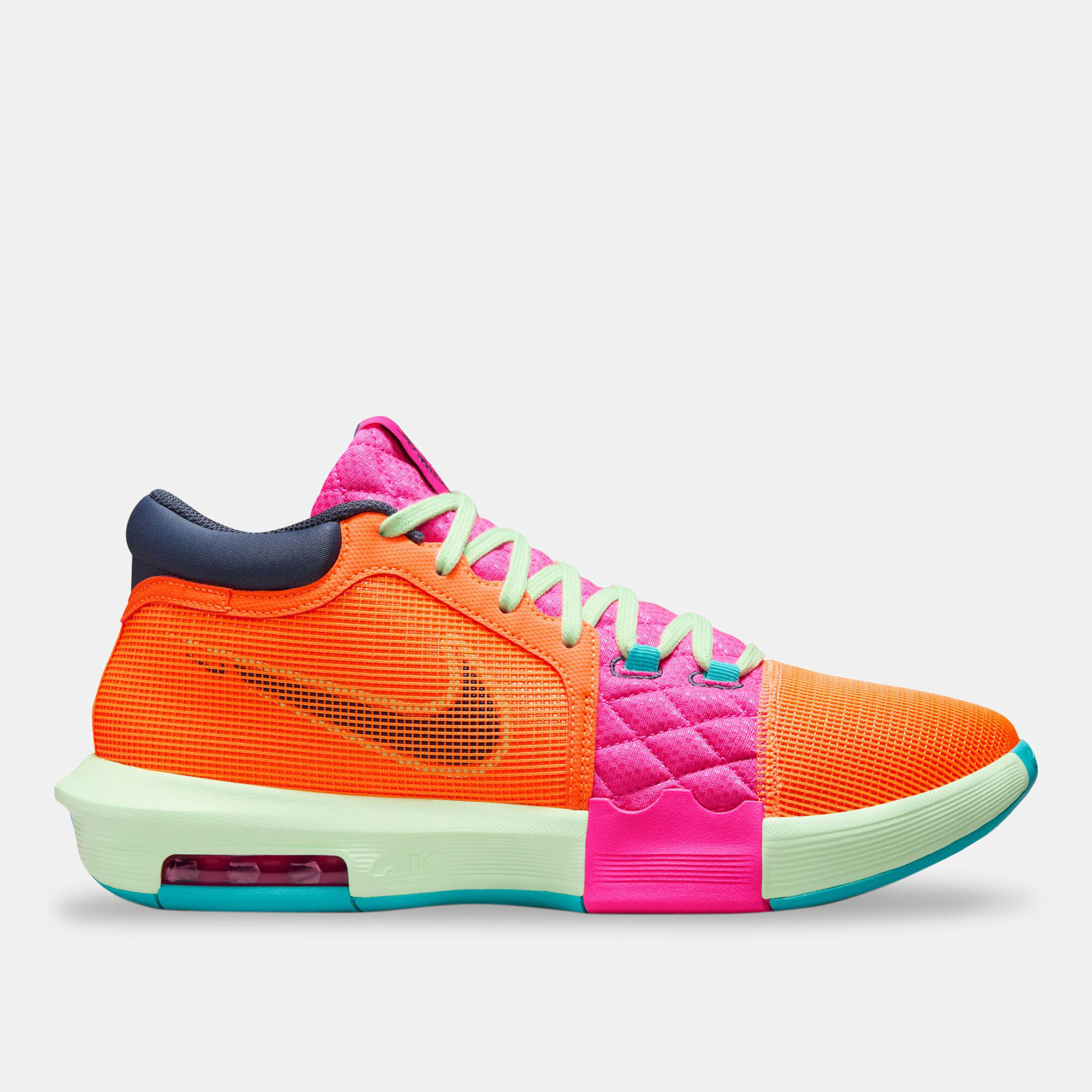 LeBron Witness 8 Basketball Shoes Orange Nike in KSA SSS