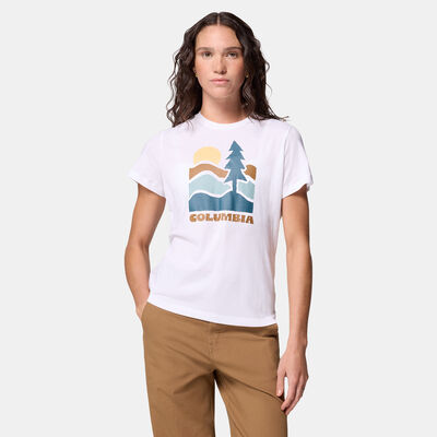 Columbia Women's Ruby Springs Graphic T-Shirt White