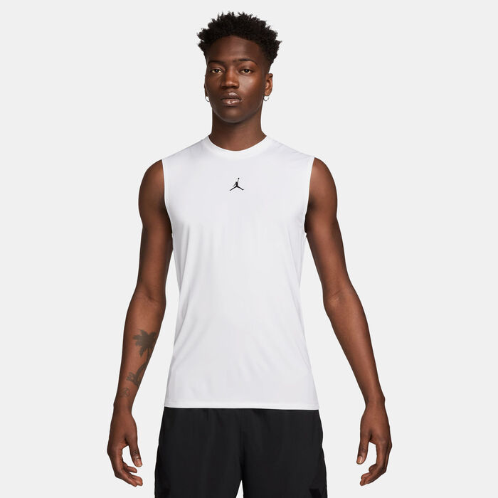Jordan Men's Sport Dri-FIT Base Layer Tank Top White image number 0