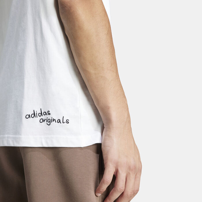 adidas Originals Men's Adi Pic T-Shirt White adidas Originals Men's Adi Pic T-Shirt White image number 3