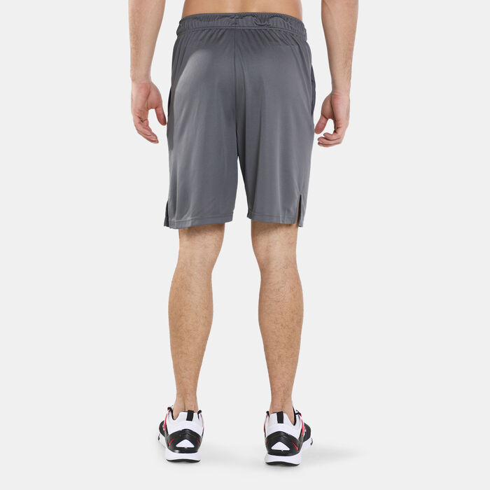 Nike Men's Dri-FIT Knit Training Shorts Grey Nike Men's Dri-FIT Knit Training Shorts Grey image number 1