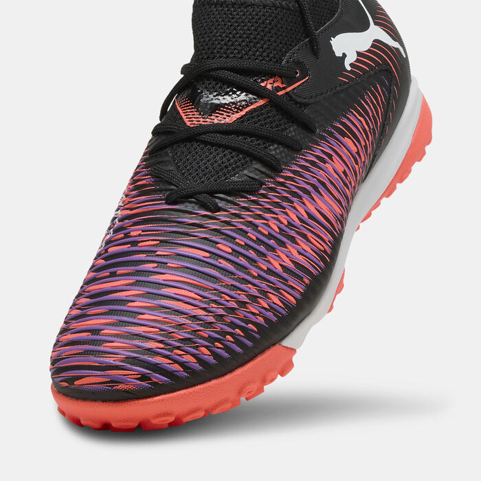 PUMA Kids' FUTURE 8 MATCH+ Turf Ground Football Shoes White image number 4