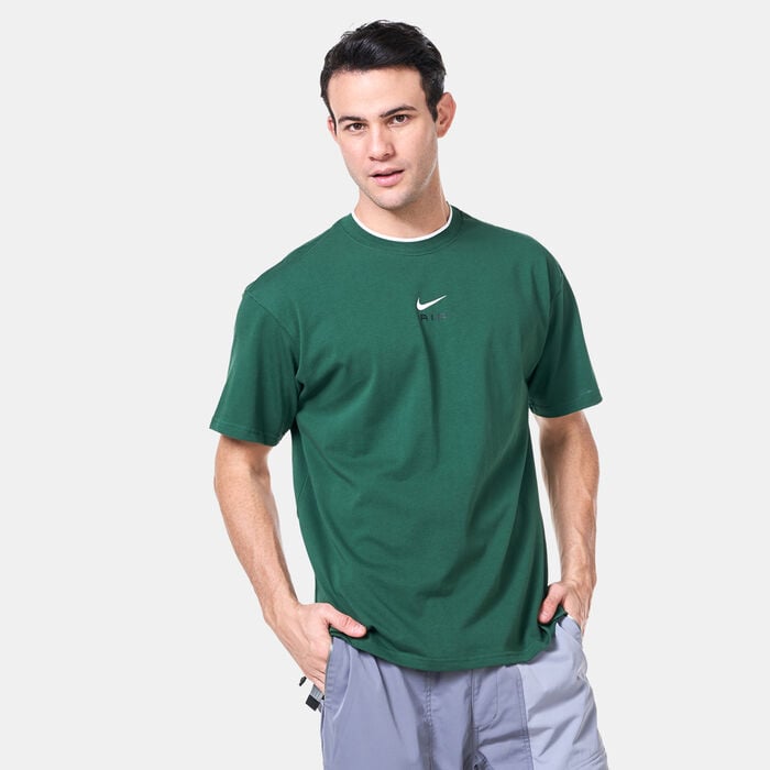 Shop Nike Men's Sportswear Air T-Shirt Green Online in KSA -SSS