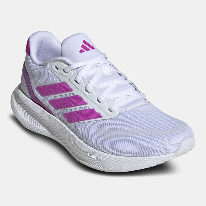 adidas Women's Runfalcon 5 Running Shoes White adidas Women's Runfalcon 5 Running Shoes White image number 1