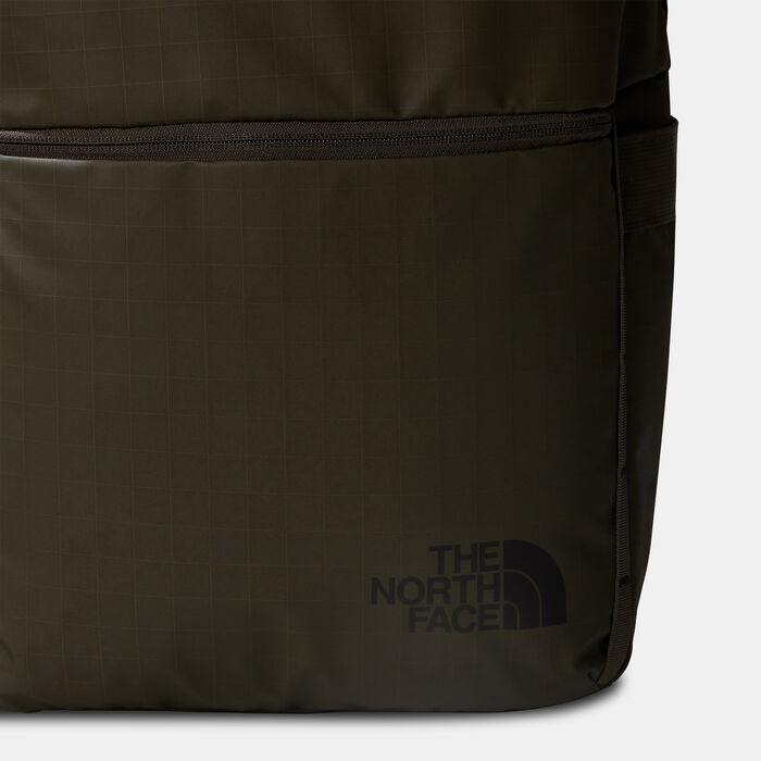The North Face Men's Base Camp Voyager Roll Top Backpack Green The North Face Men's Base Camp Voyager Roll Top Backpack Green image number 4