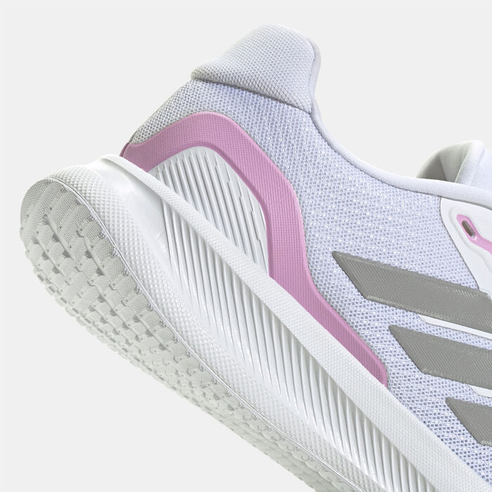 adidas Women's Runfalcon 5 Running Shoes White adidas Women's Runfalcon 5 Running Shoes White image number 4