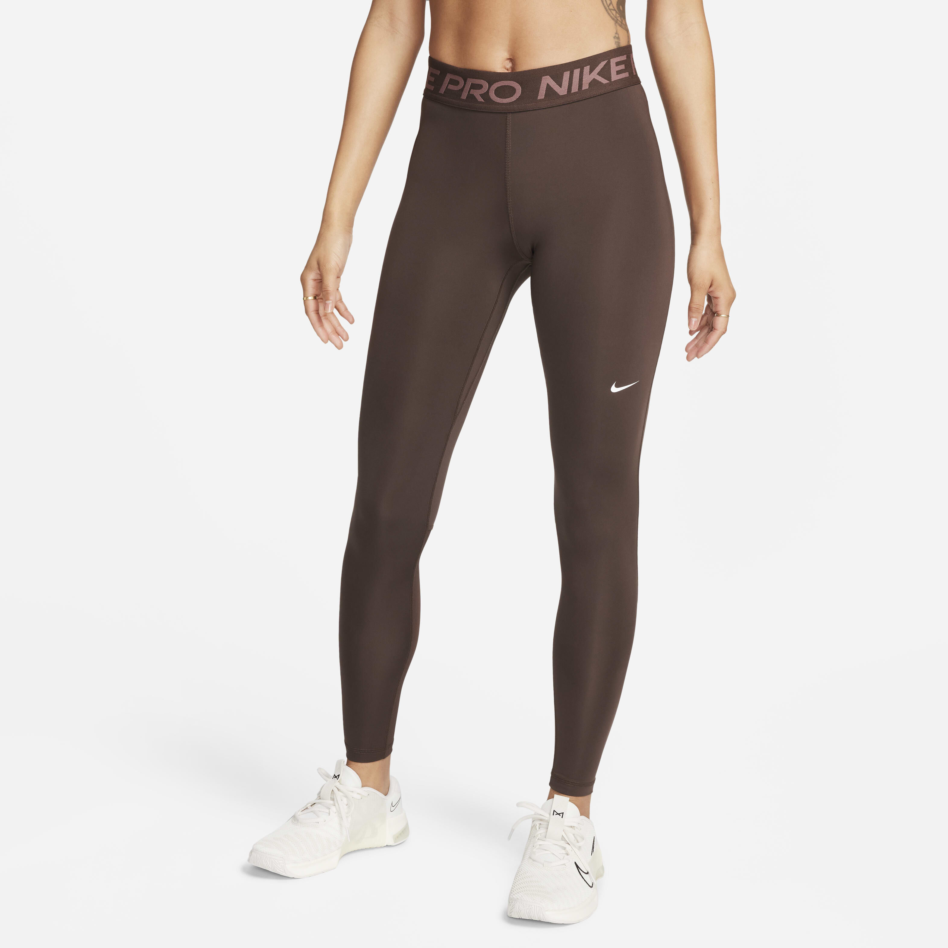 Nike khaki tights sales