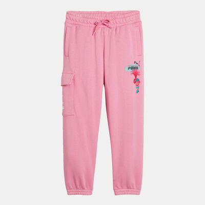 PUMA Kids' x Trolls Cargo Pants Pink