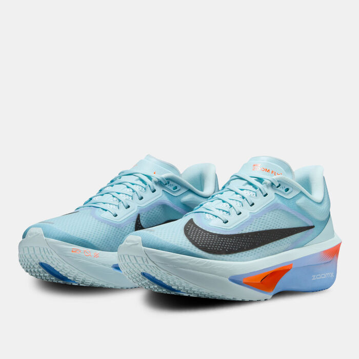Nike Women's Zoom Fly 6 Road Running Shoes Blue Nike Women's Zoom Fly 6 Road Running Shoes Blue image number 1