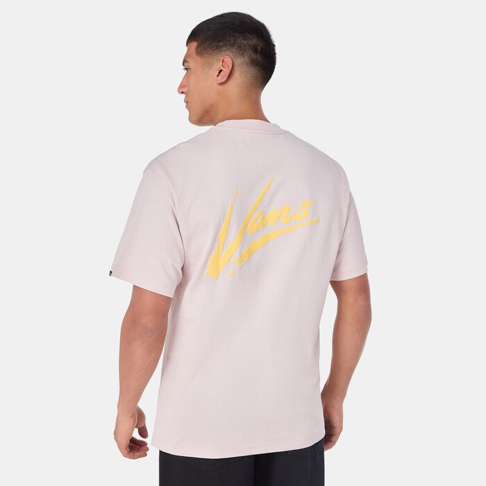 Vans Brush Script T-Shirt Pink image number 1