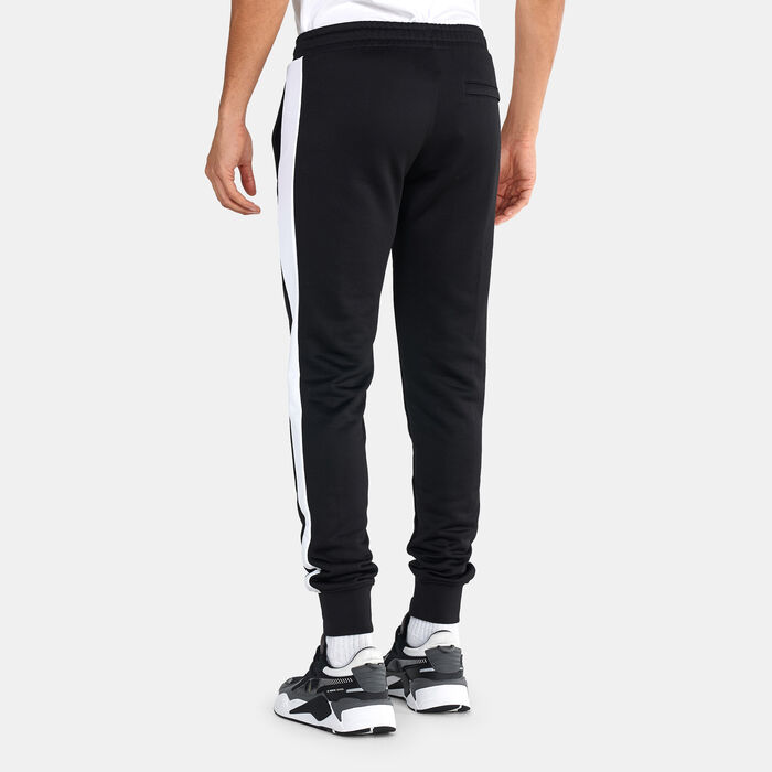 PUMA Men's Iconic T7 Track Pants Black PUMA Men's Iconic T7 Track Pants Black image number 1