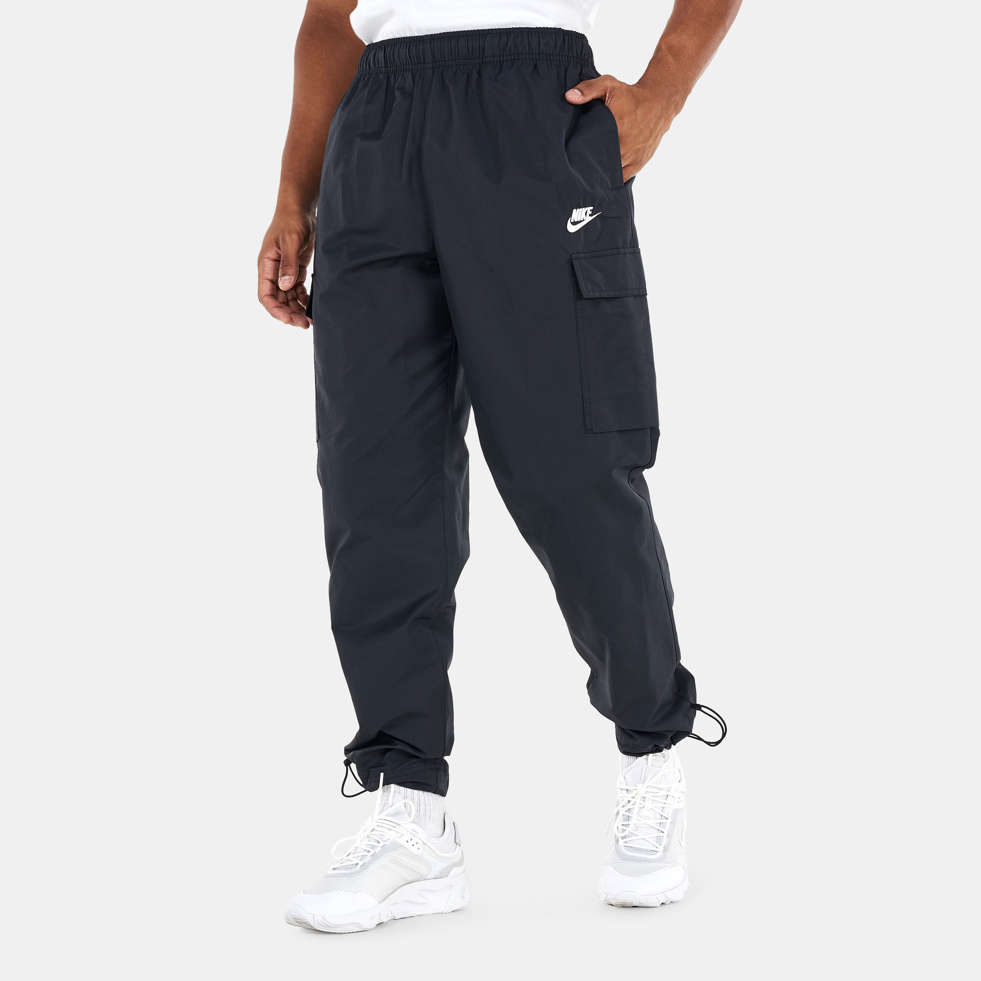 Nike repeat logo track pants hot sale