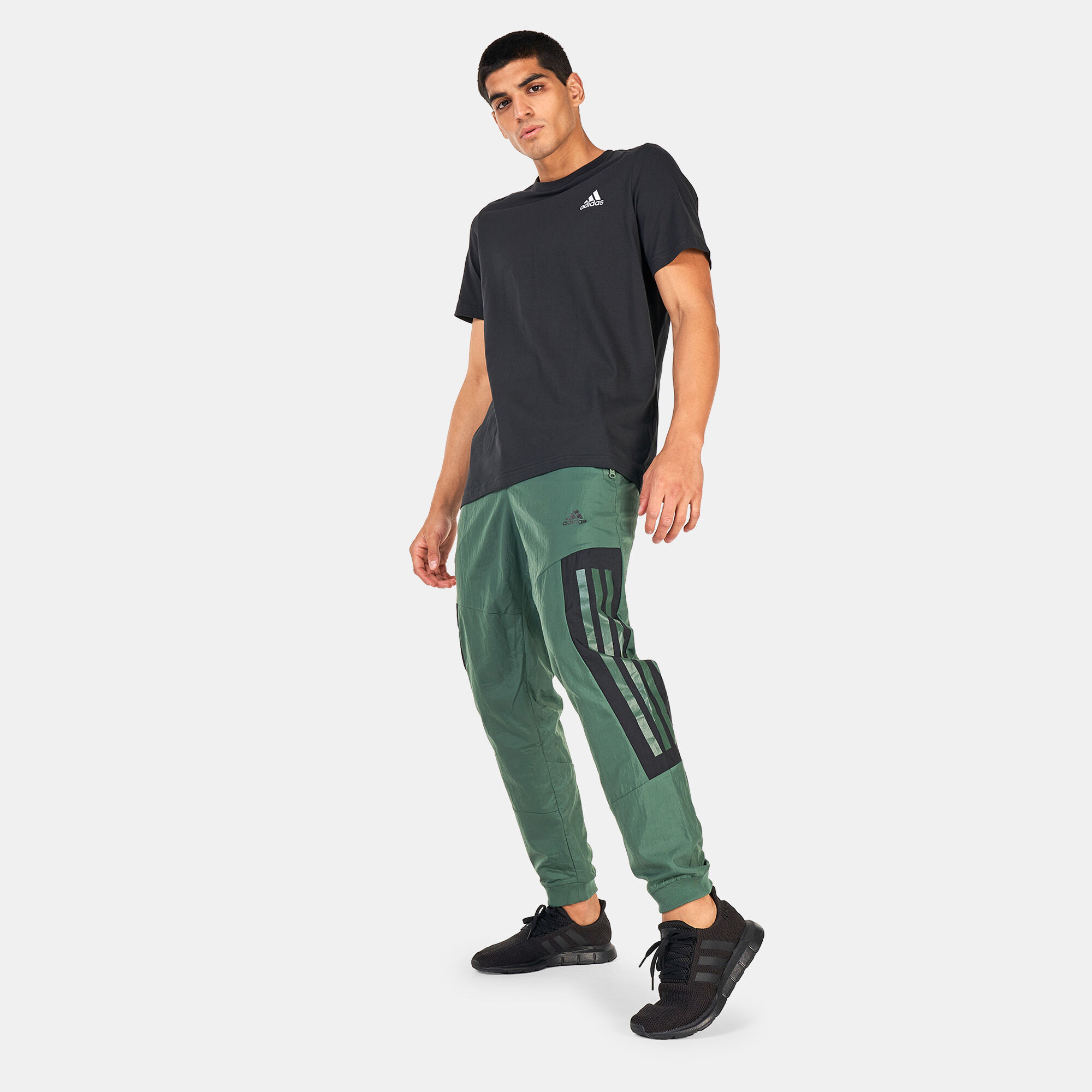 Men s Future Icons 3 Stripes Woven Pants Green adidas in KSA SSS