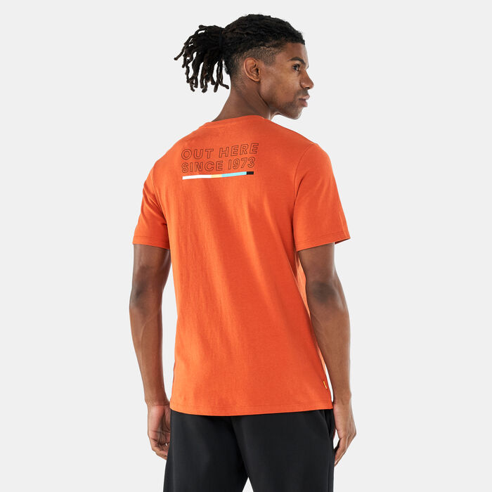 Timberland Men's Outdoor Archive Graphic T-Shirt Orange Timberland Men's Outdoor Archive Graphic T-Shirt Orange image number 1