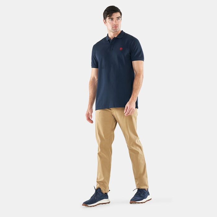Timberland Men's Millers River Polo Shirt Blue Timberland Men's Millers River Polo Shirt Blue image number 2