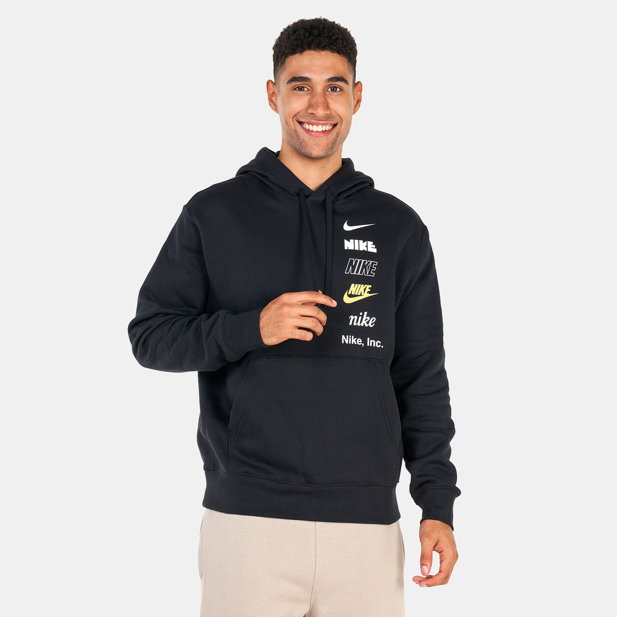 Nike mens club fleece hoodie clearance