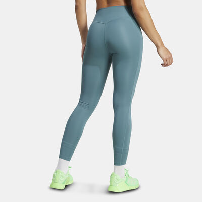 adidas Women's Optime Stash 7/8 Training Leggings Green