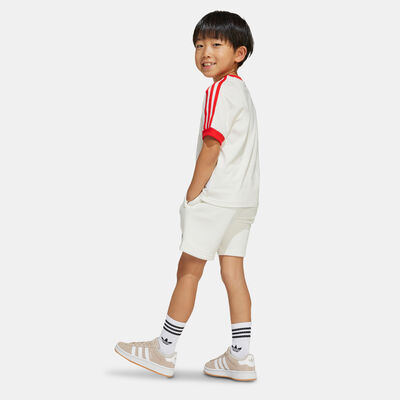 adidas Originals Kids' T-Shirt and Shorts Set White adidas Originals Kids' T-Shirt and Shorts Set White