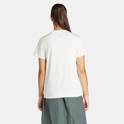 adidas Women's Metallic Graphic T-Shirt Green