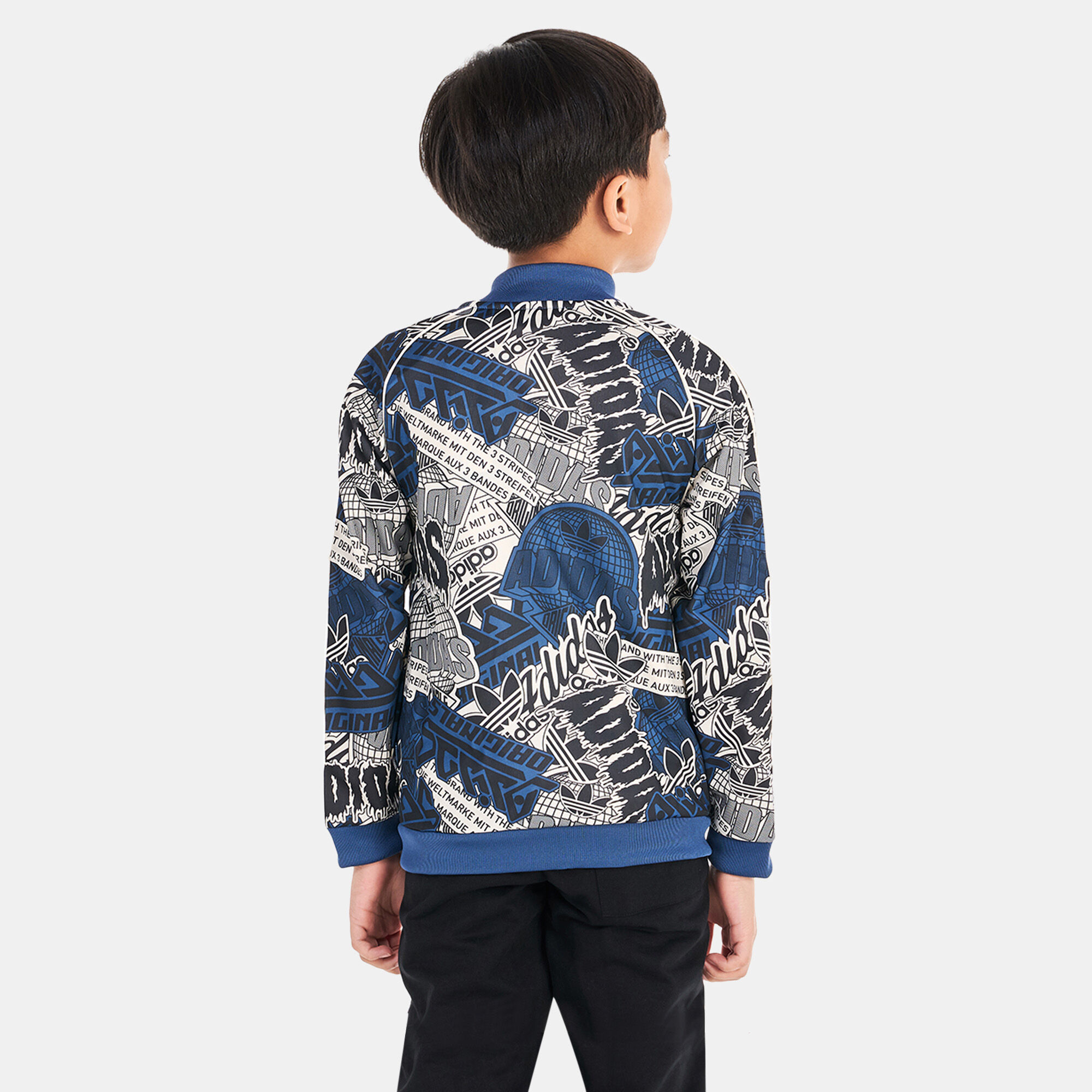 Allover print hotsell track jacket