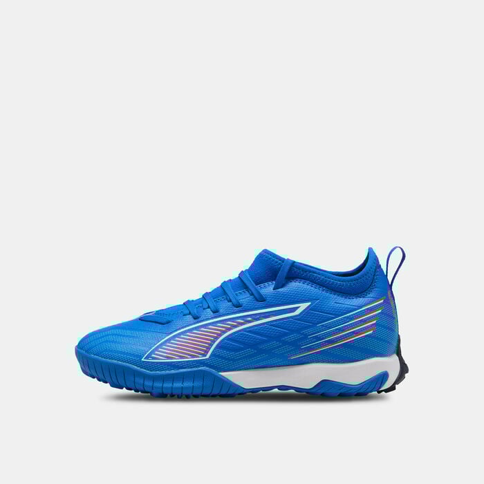 PUMA Kids' ULTRA 6 MATCH Turf Ground Football Shoes Blue PUMA Kids' ULTRA 6 MATCH Turf Ground Football Shoes Blue image number 0