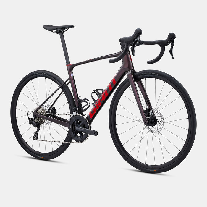 Giant Defy Advanced 2 Road Bike Red Giant Defy Advanced 2 Road Bike Red image number 2