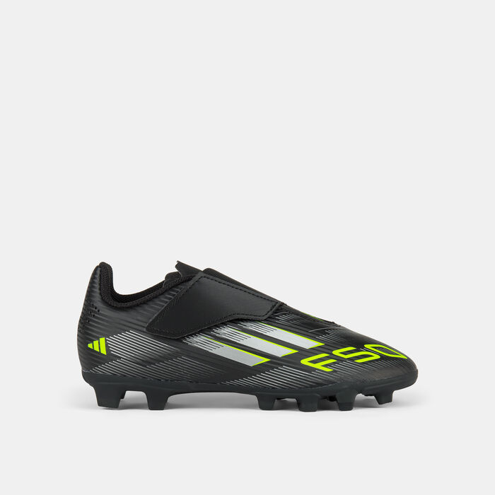 adidas Kids' F50 Club Firm/Multi-Ground Football Shoes Black adidas Kids' F50 Club Firm/Multi-Ground Football Shoes Black image number 0