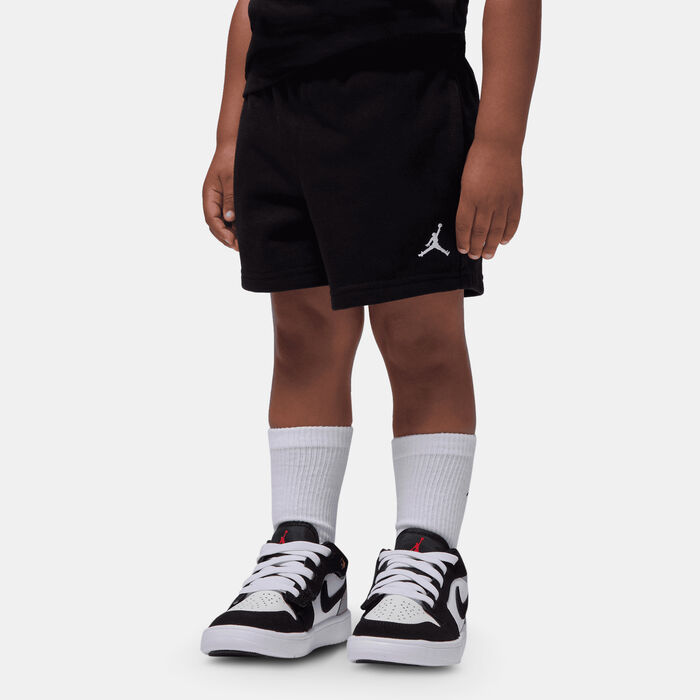 Jordan Kids' Brooklyn Fleece T-Shirt and Shorts Set Black image number 4