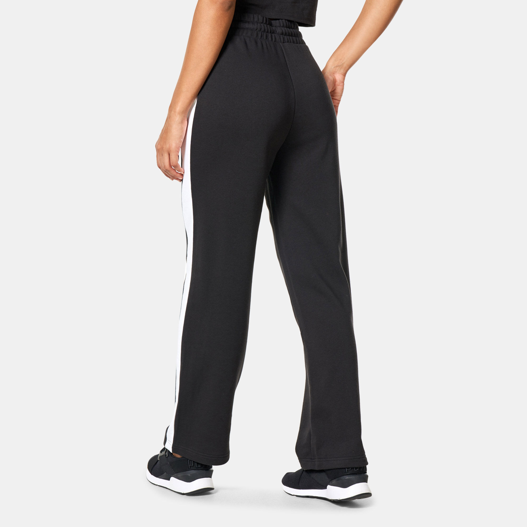 Puma side stripe pants top