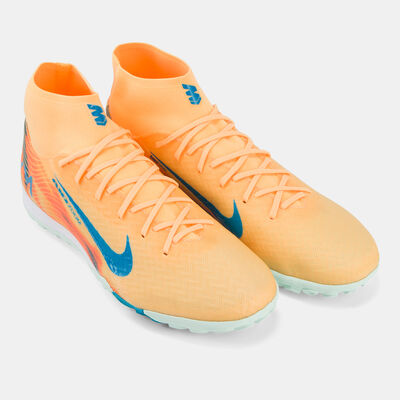 Nike Men's Mercurial Superfly 10 Academy Turf Ground Football Shoes Orange Nike Men's Mercurial Superfly 10 Academy Turf Ground Football Shoes Orange