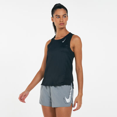 Nike Women's Dri-FIT Race Running Singlet Black