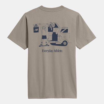 New Balance Men's Mailman T-Shirt Beige