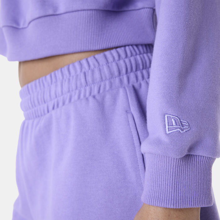 New Era Women's MLB New York Yankees League Essential Sweatshirt Purple New Era Women's MLB New York Yankees League Essential Sweatshirt Purple image number 5
