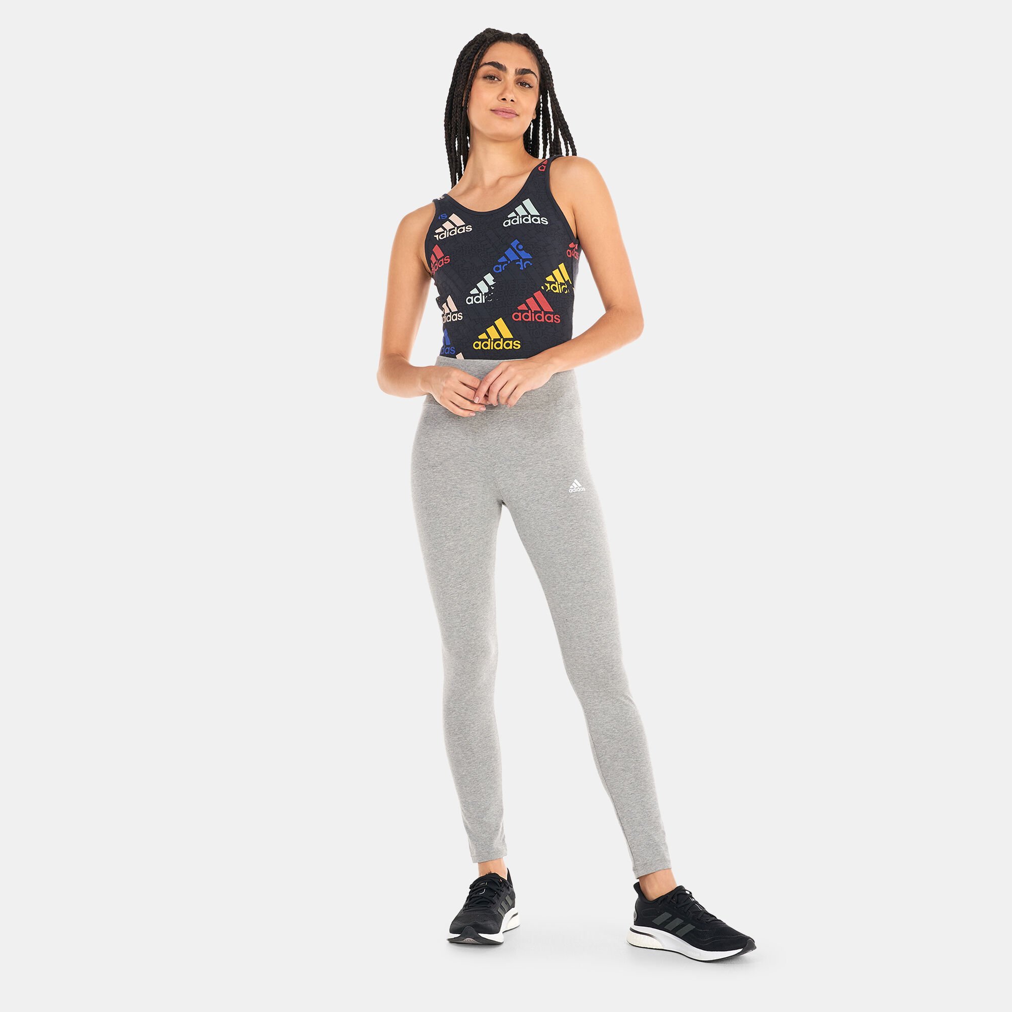 Women s Essentials Multi Colored Logo Bodysuit