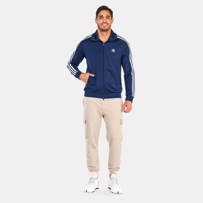 adidas Originals Men's Beckenbauer Track Top Blue adidas Originals Men's Beckenbauer Track Top Blue image number 2